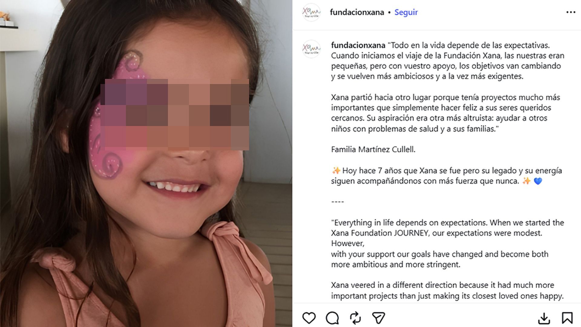 La carta de la familia