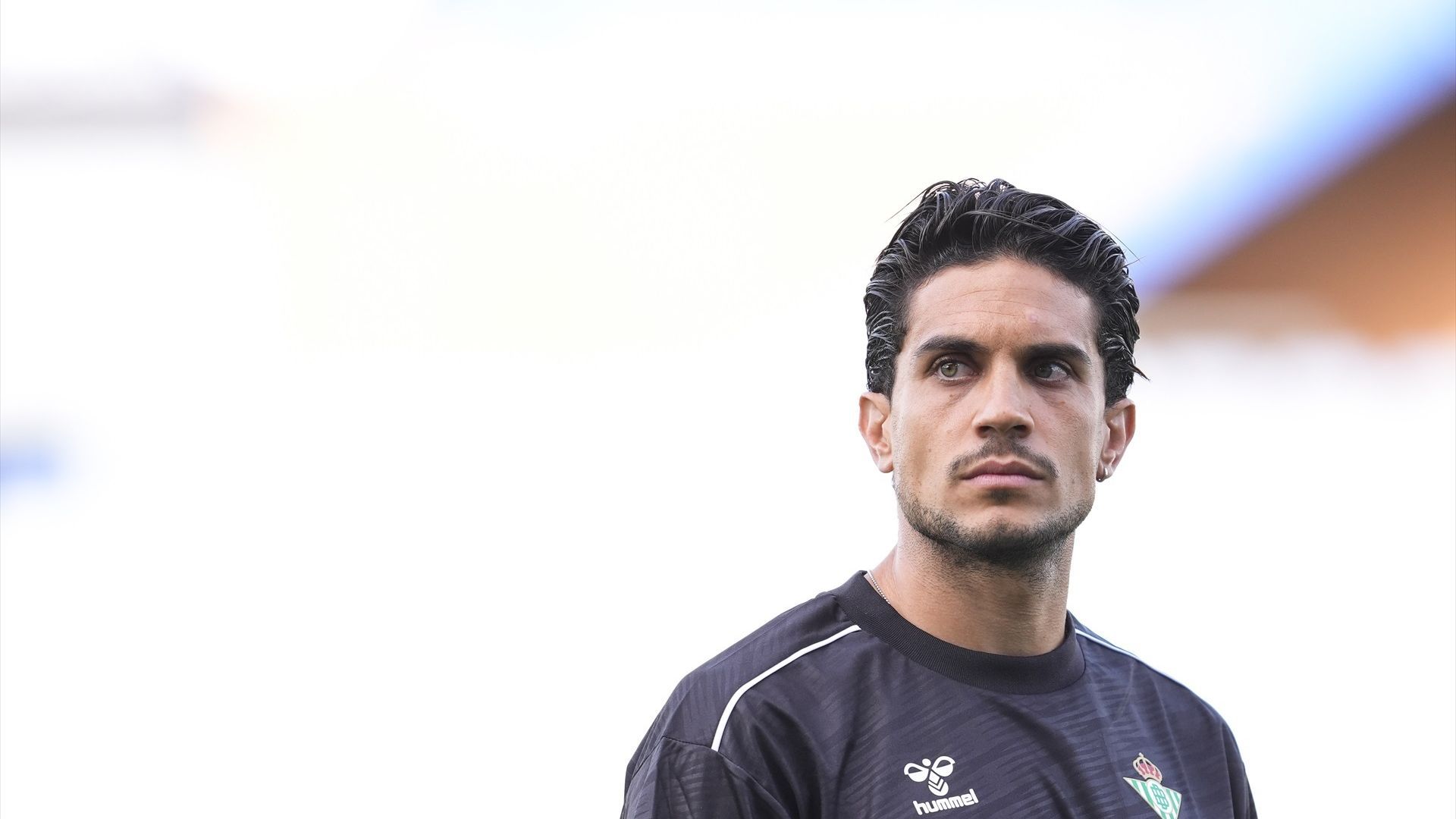 Marc Bartra, en el Colombino Marc Bartra, en el Colombino