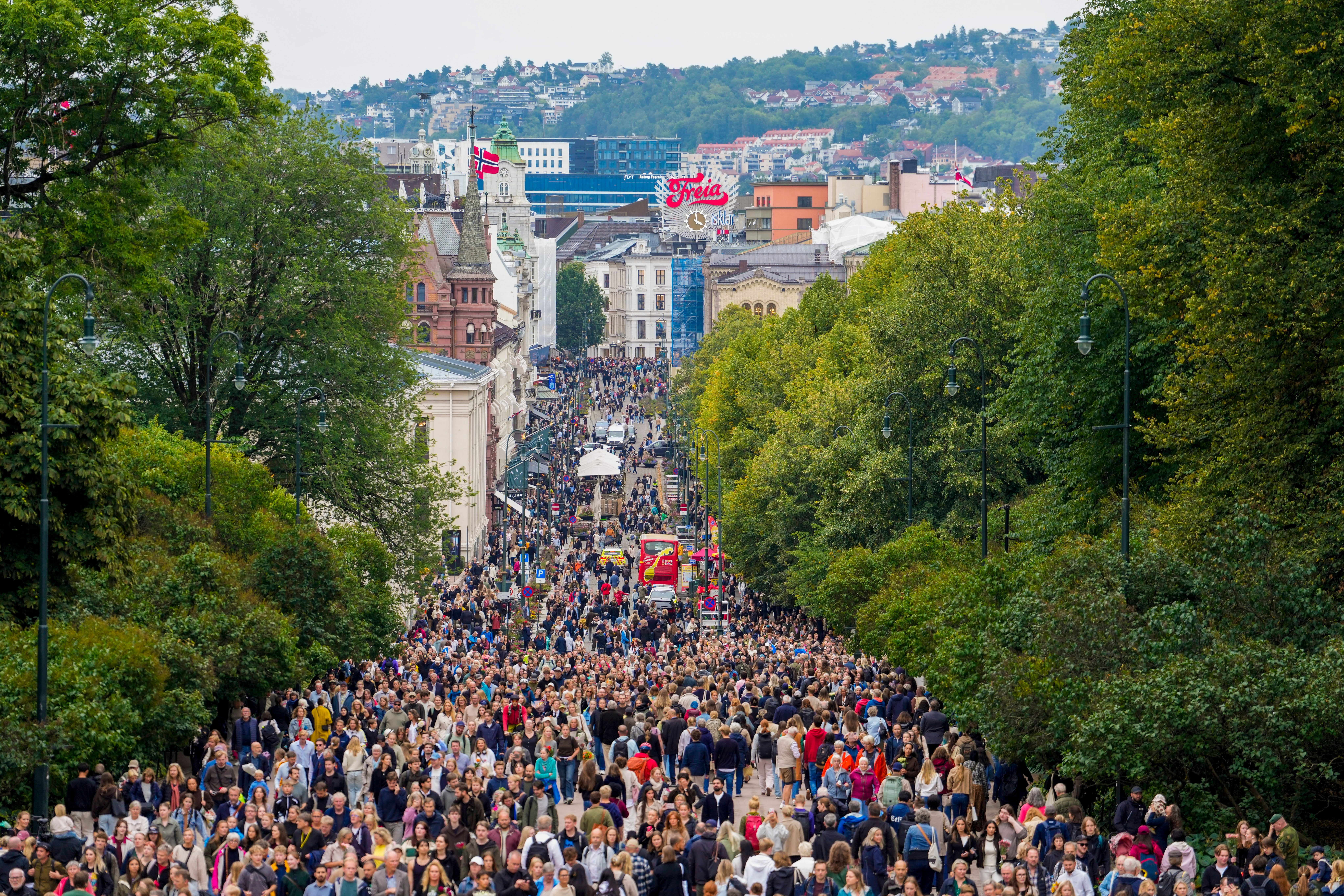 Oslo despide al rey