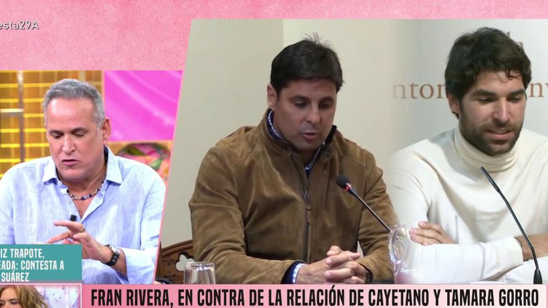 Fran Rivera reacciona a la noticia de su presunto rechazo hacia Tamara Gorro Fiesta 2026 Top Vídeos 1338