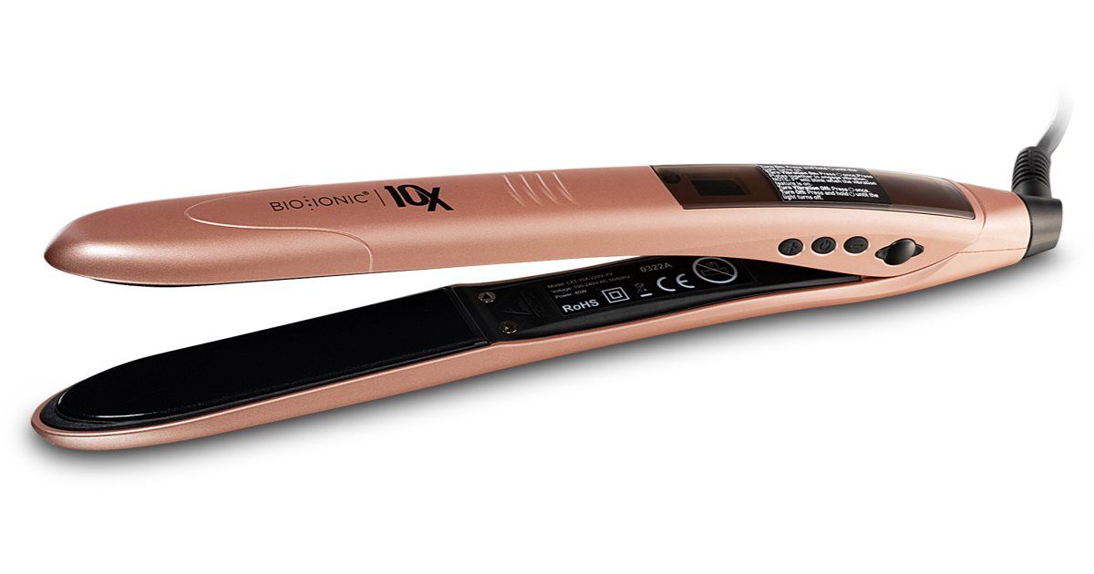 Bio Ionic 10X Styling Iron Copper