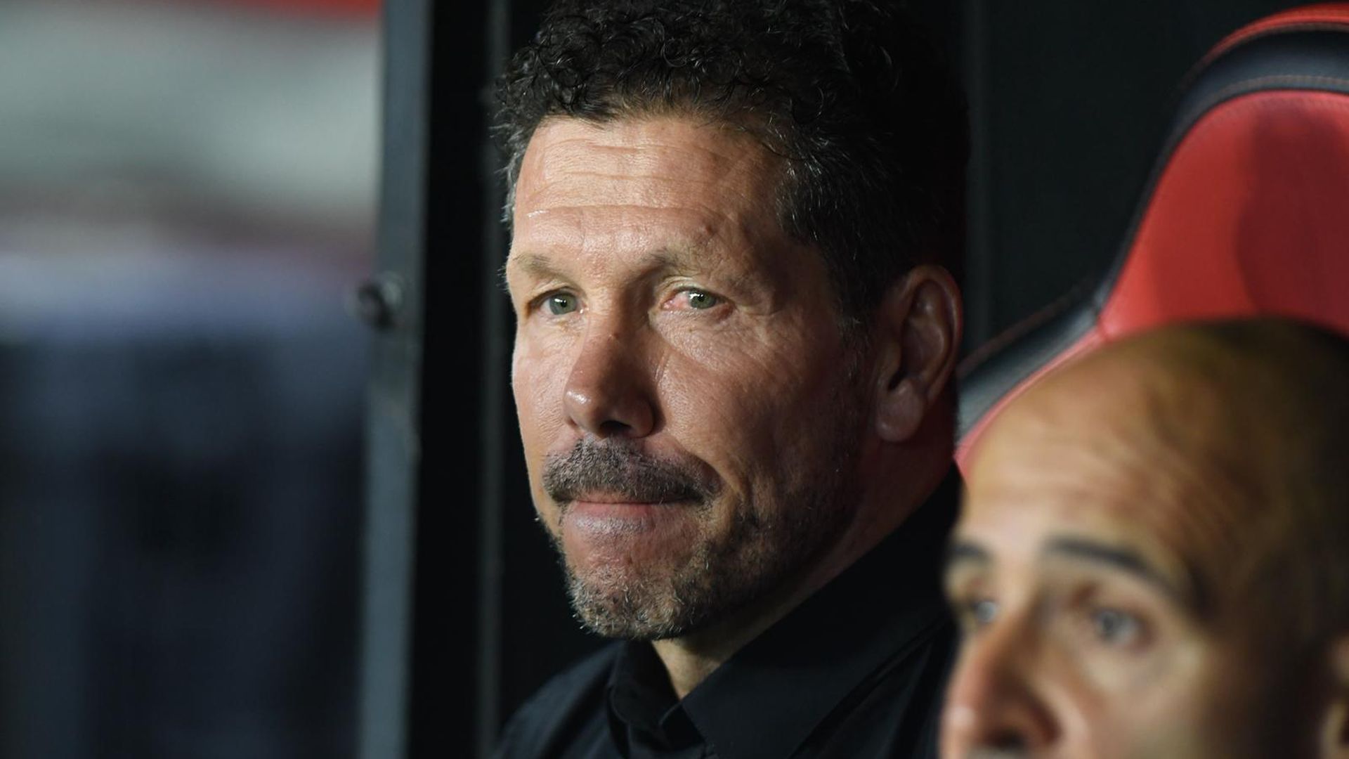 Diego Pablo Simeone, antes del Sevilla-Atlético de Madrid