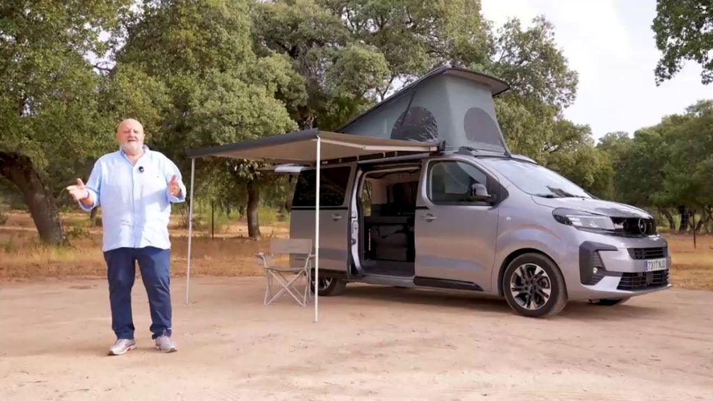 Gonzalo Serrano se sube al Opel Zafira Life by Tinkervan