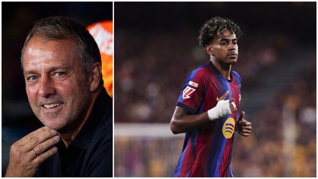Hansi Flick no duda en apoyar a Lamine Yamal por su seriedad con el Barça