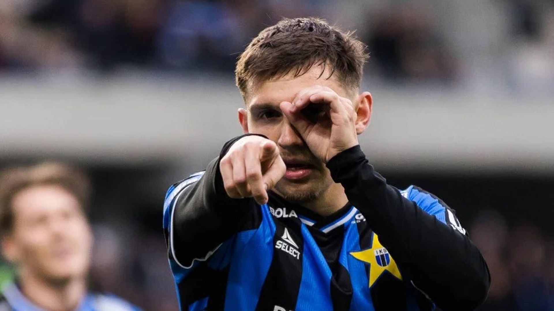 Isak Bjerkebo, en un partido con el Sirius Isak Bjerkebo, en un partido con el Sirius