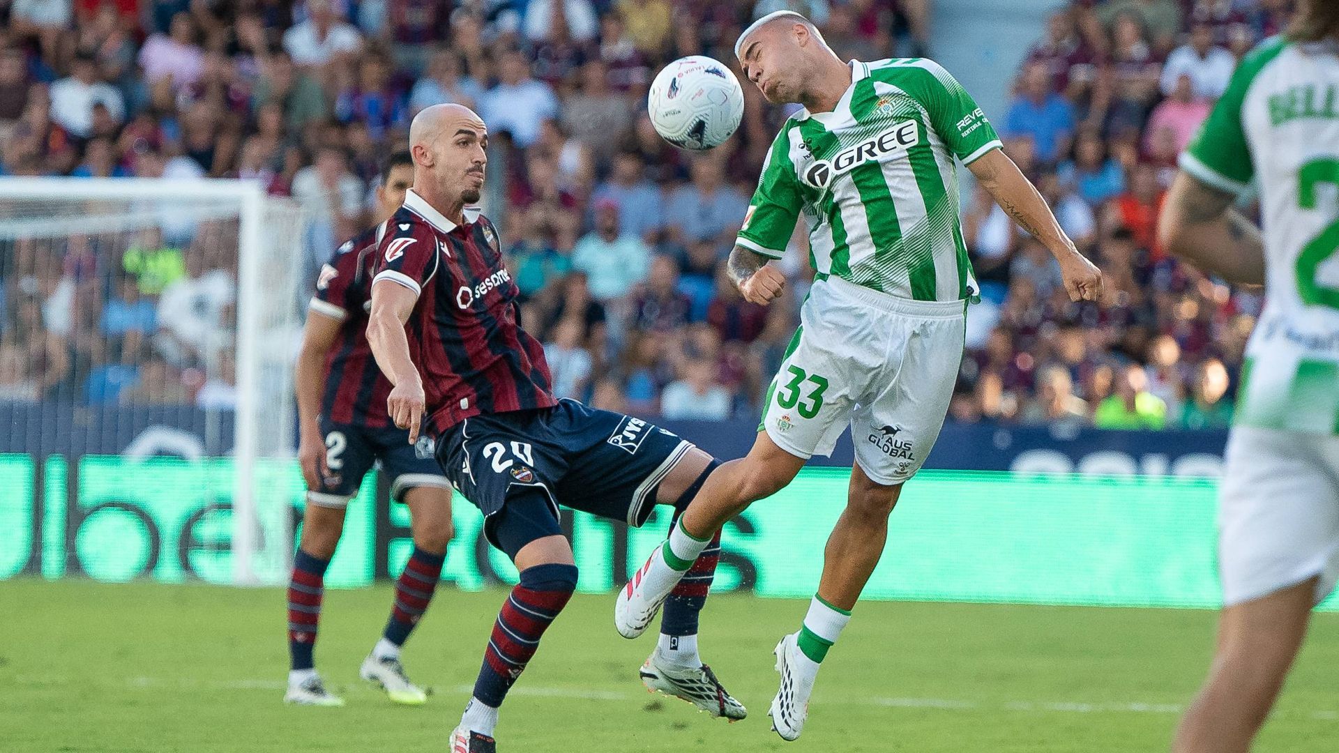 Pablo García, en el Levante-Betis