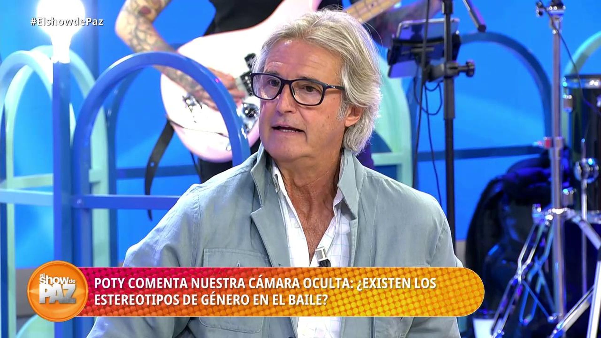 Poty cuenta en ‘El show de Paz’ los prejuicios a los que se enfrentó por ser “un niño que quería bailar”