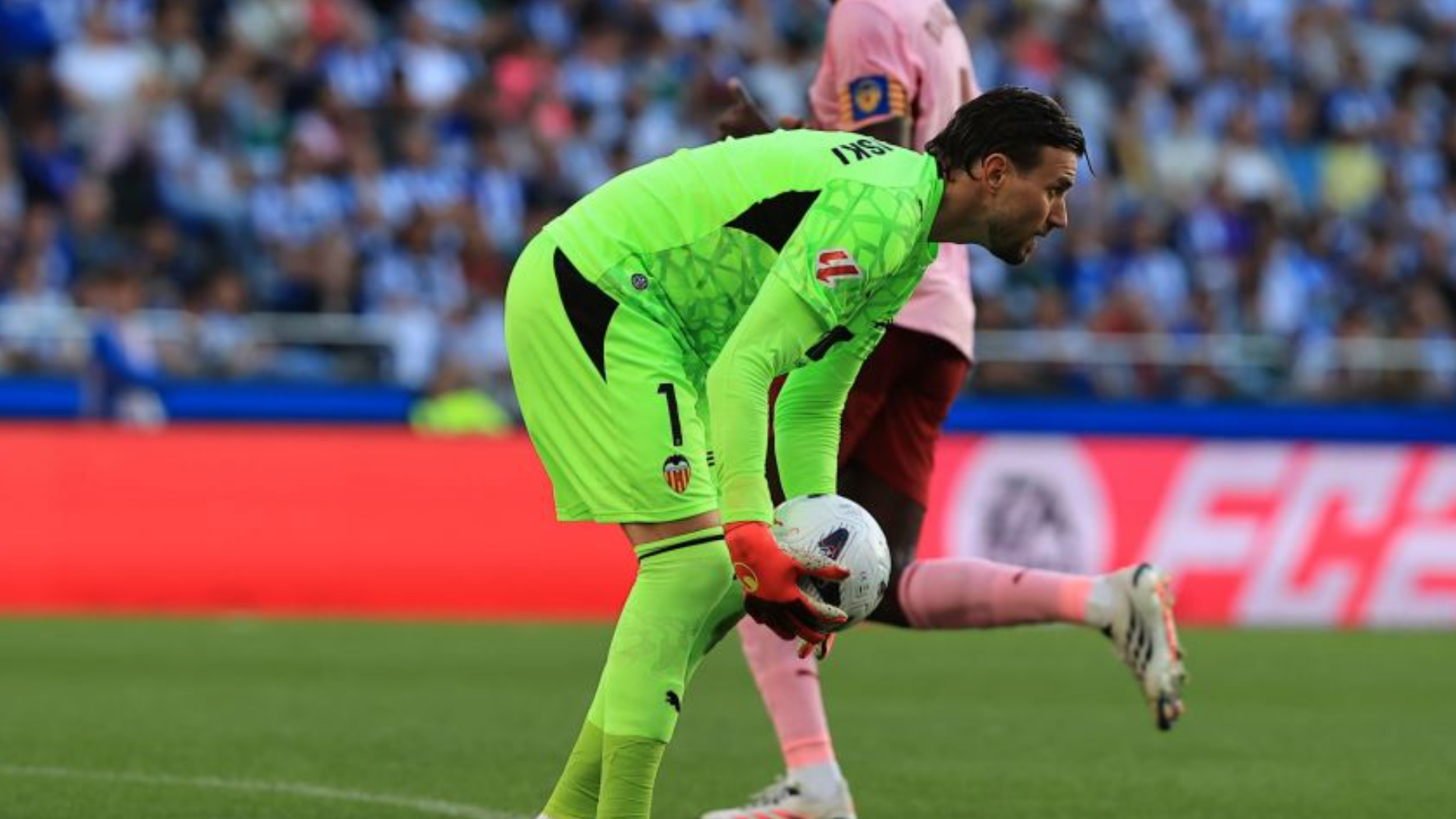 Stole Dimitrievski en Riazor Stole Dimitrievski en Riazor