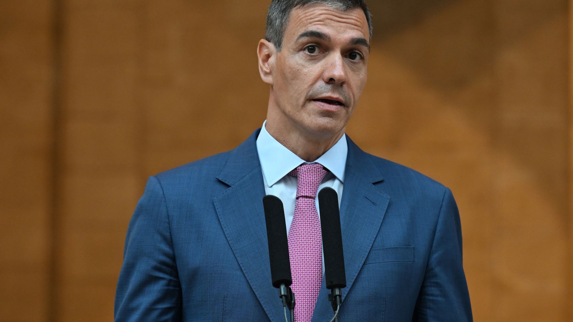 Archivo - El presidente del Gobierno, Pedro Sánchez, durante su comparecencia de prensa, a 29 de julio de 2026, en Palma de Mallorca, Baleares (España). Sánchez ha dicho que mantiene su 'absoluta confianza' en su delegado en Baleares, Alfonso Rodríguez, t Archivo - El presidente del Gobierno, Pedro Sánchez, durante su comparecencia de prensa, a 29 de julio de 2026, en Palma de Mallorca, Baleares (España). Sánchez ha dicho que mantiene su 'absoluta confianza' en su delegado en Baleares, Alfonso Rodríguez, t