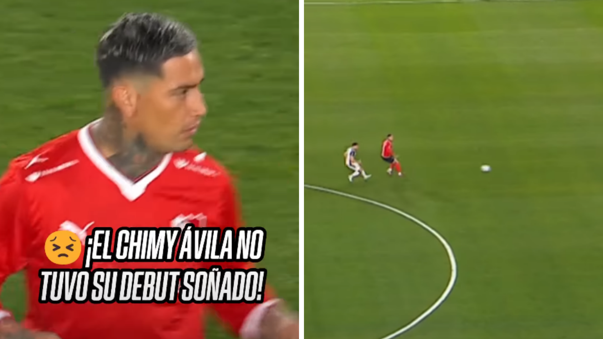 Chimy Ávila debuta con Independiente Chimy Ávila debuta con Independiente