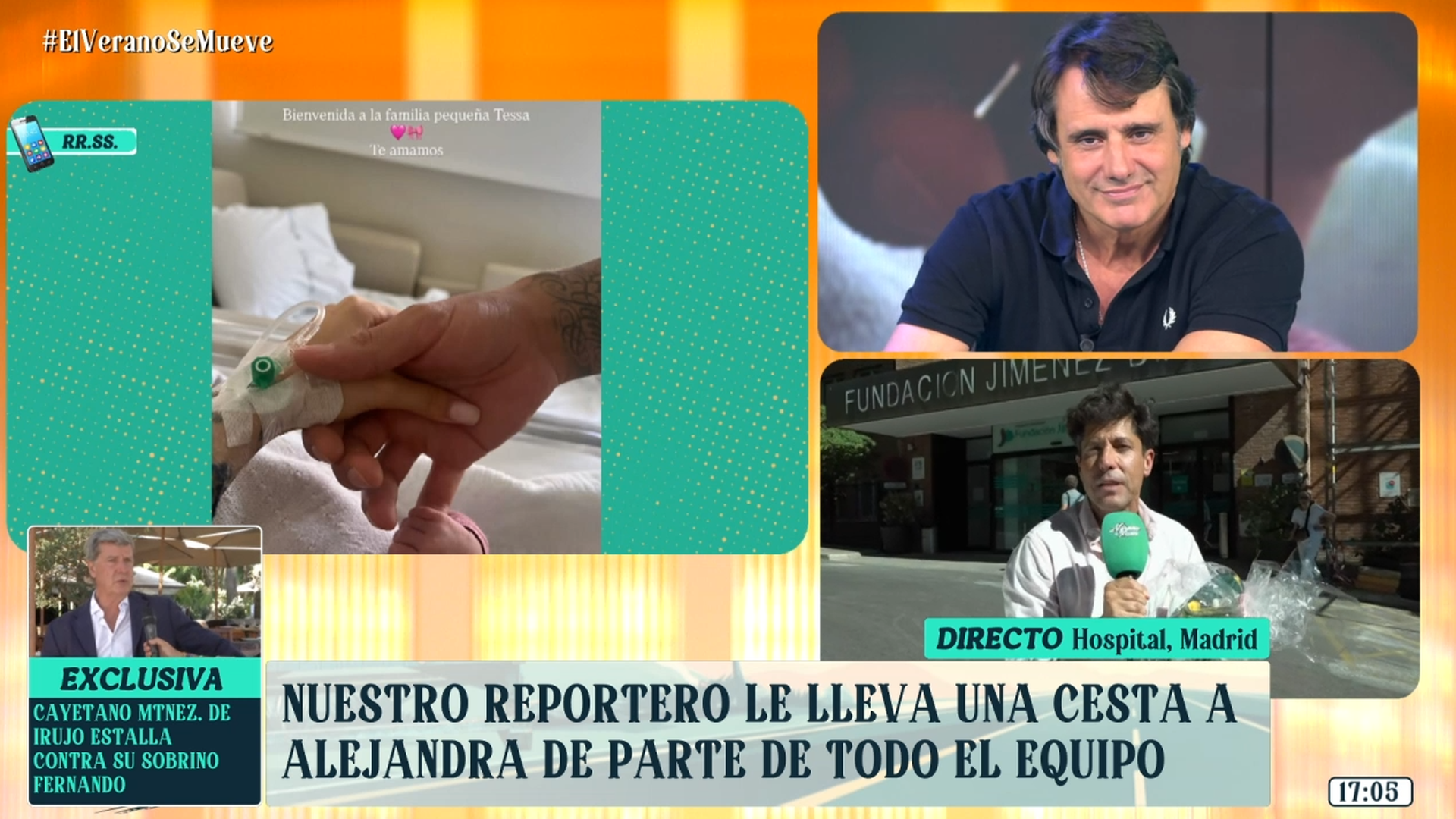 'El verano se mueve' desvela el nombre de la hija de Alejandra Rubio y la razón por la que se lo han puesto: "Es un homenaje a ella"