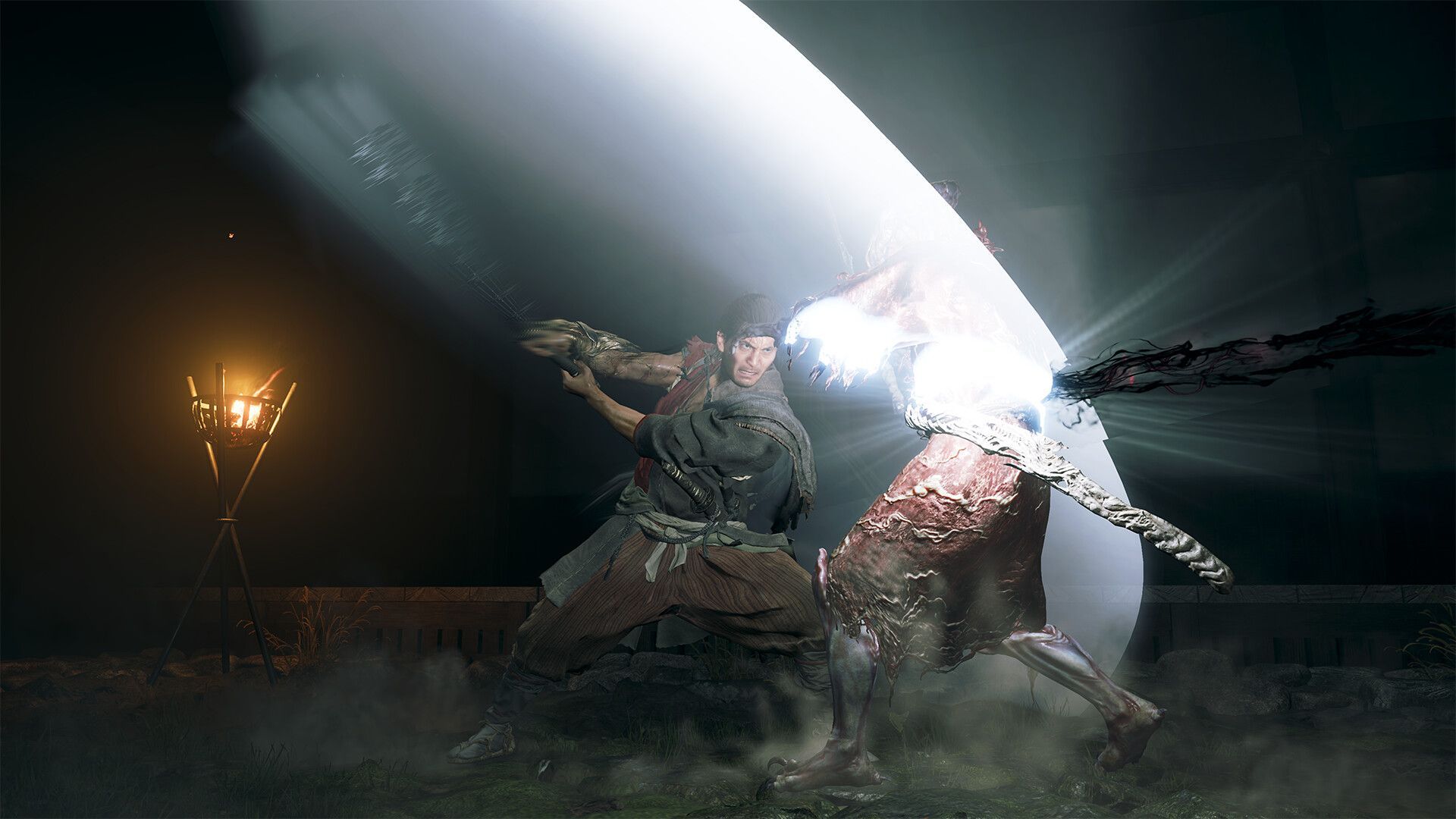 Imagen de un remate en Onimusha: Way of the Sword