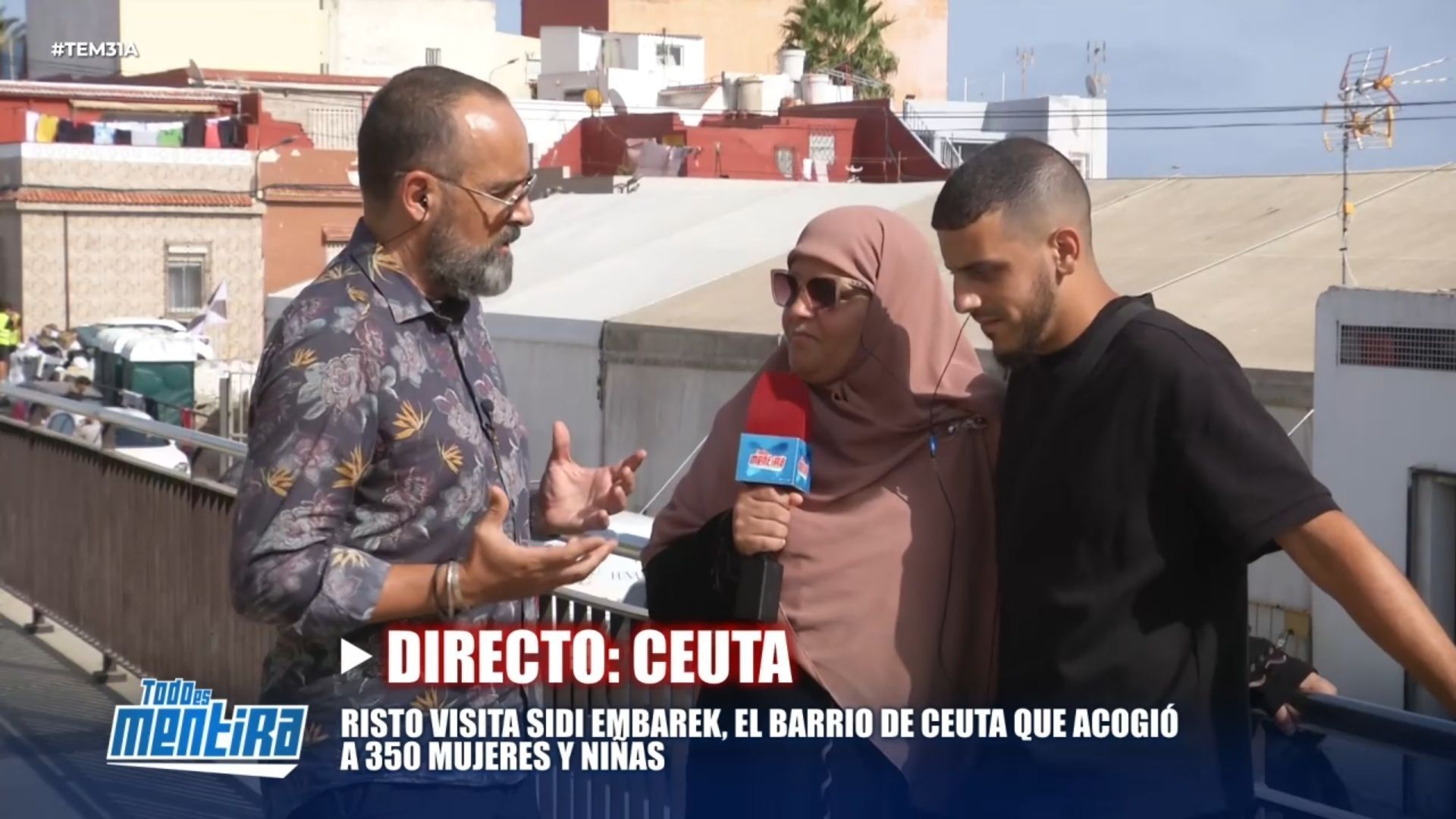 Karima Mustafá, directora del campamento de mujeres Sidi Embarek, relata su labor humanitaria en Ceuta: "Les damos la seguridad que no encuentran en las calles"
