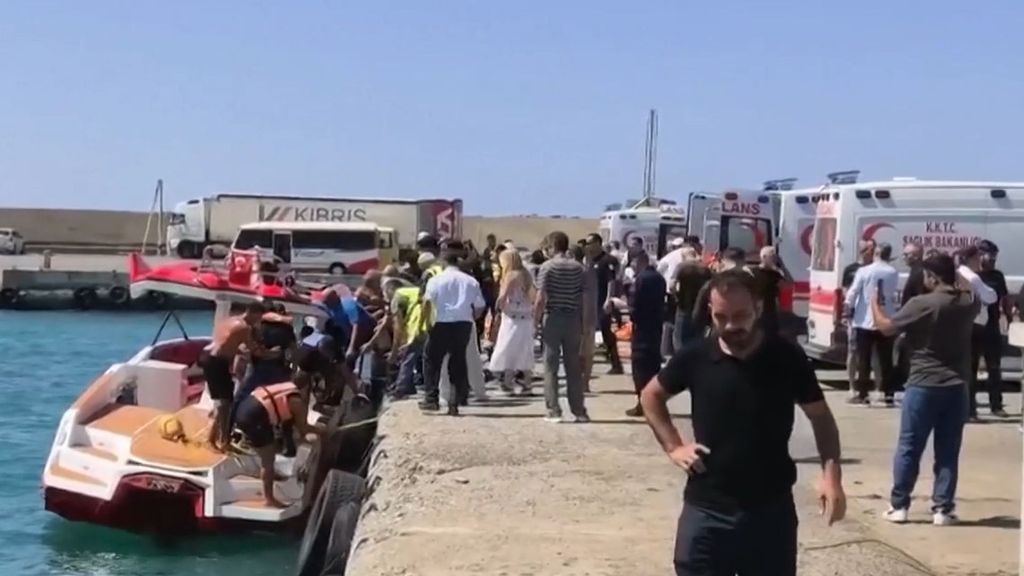 Naufragio en Chipre: detenida toda la tripulación del barco hundido en el que han muerto ocho personas