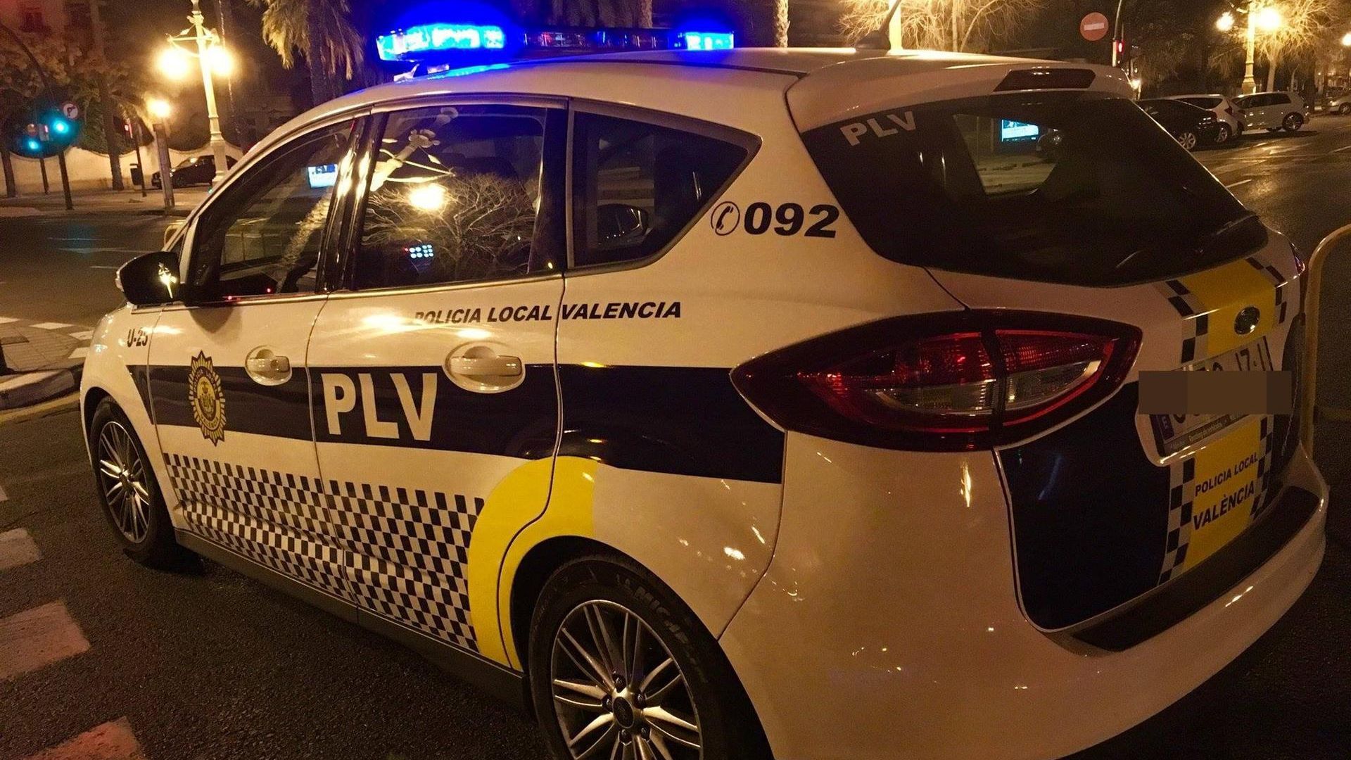 Policía Local de Valencia noche Policía Local de Valencia noche