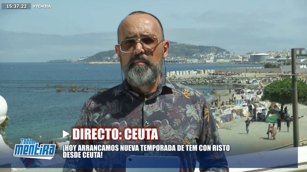 Risto Mejide explica por qué se ha movilizado hasta Ceuta: "Solo así entiendes que esta situación es muy distinta a la que nos están contando"