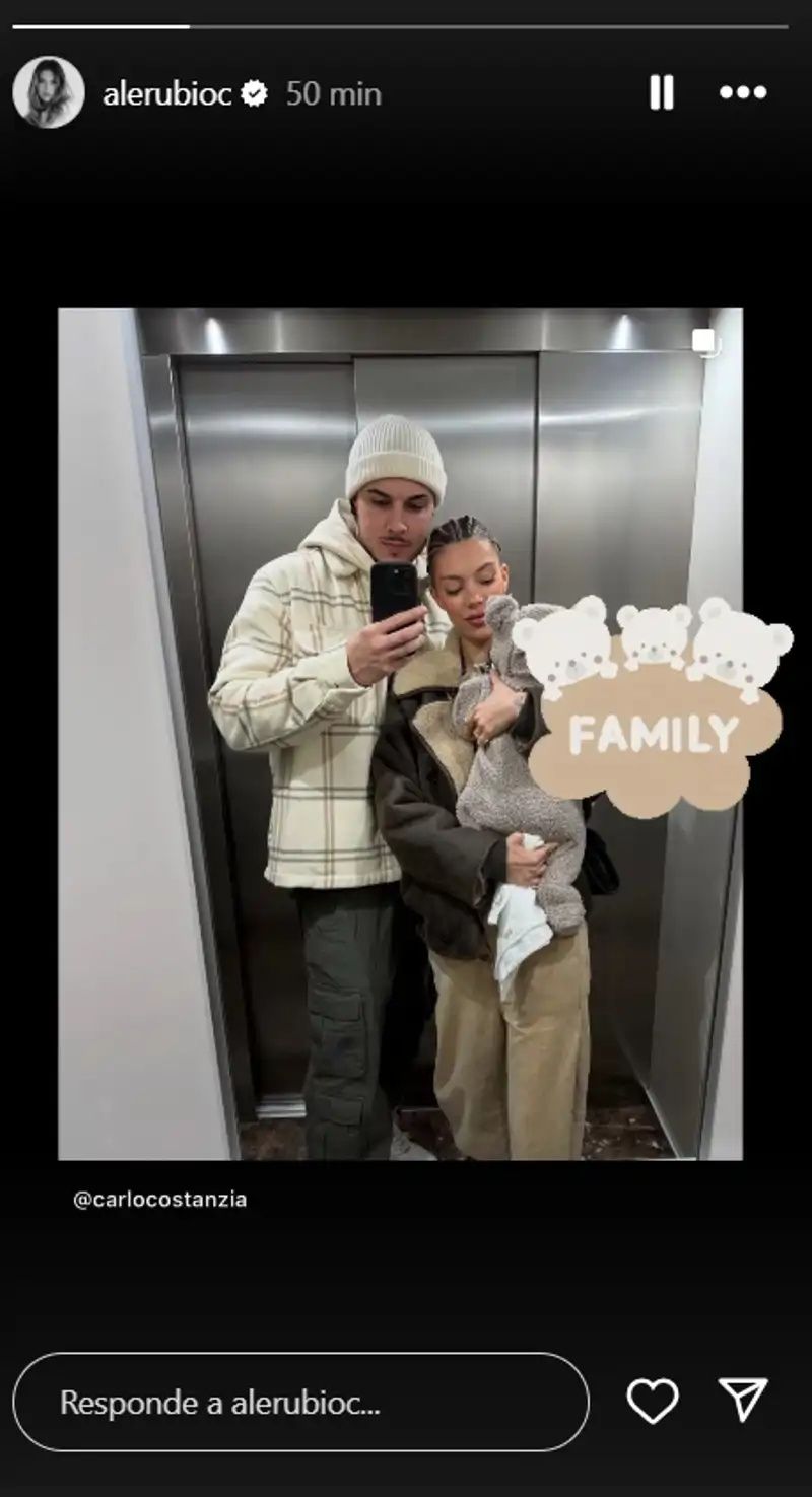 Una de las pocas veces que Carlo y Alejandra han "mostrado" a su hijo mayor