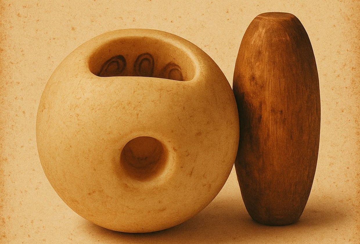 Bola y mingo de los bolos serranos