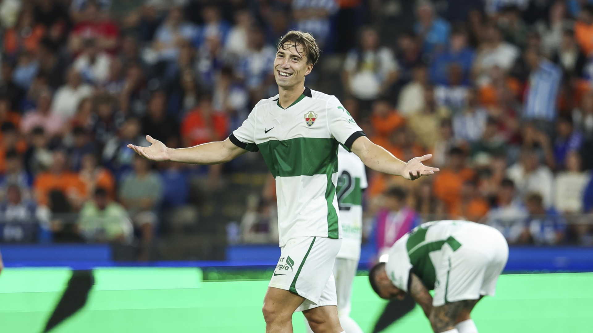 David Affengruber, en un partido con el Elche