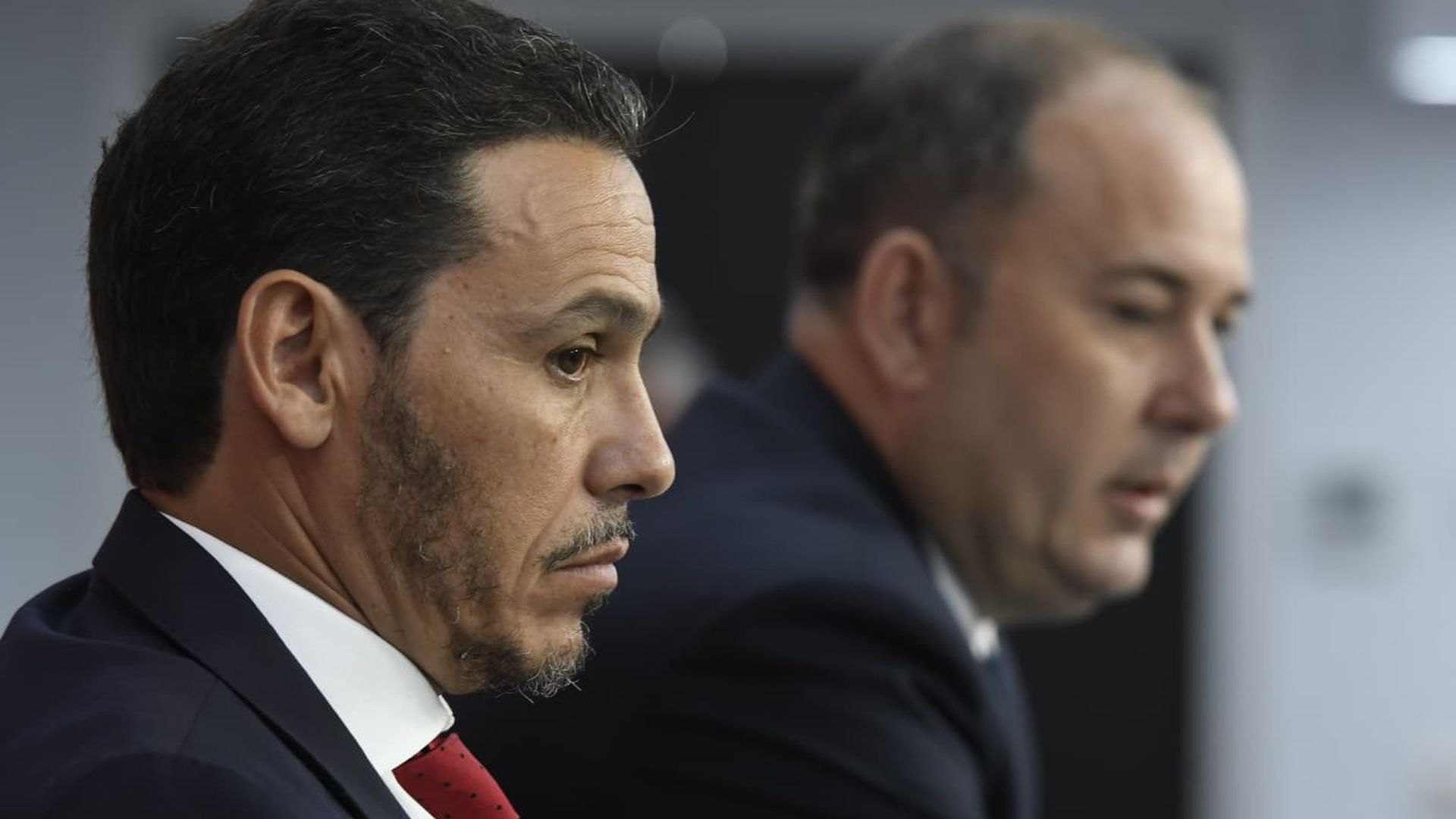 Del Nido Carrasco, junto a José Ignacio Navarro