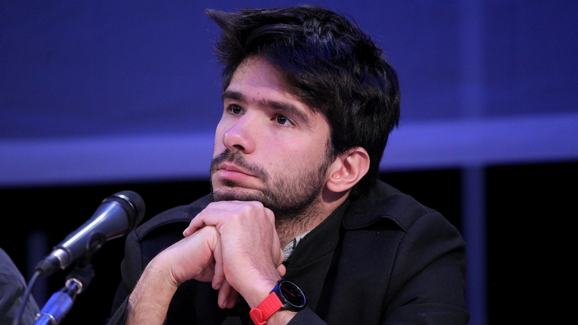 El abogado Juan Branco El abogado Juan Branco