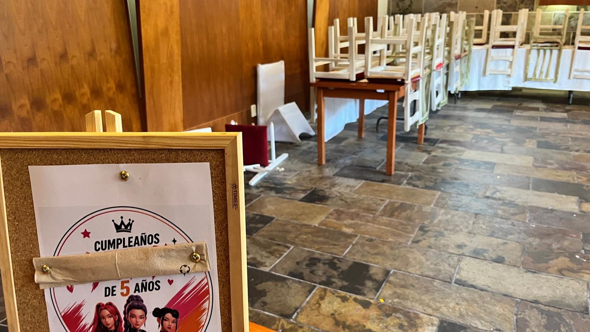 Imagen de la sala en la que se celebró el evento