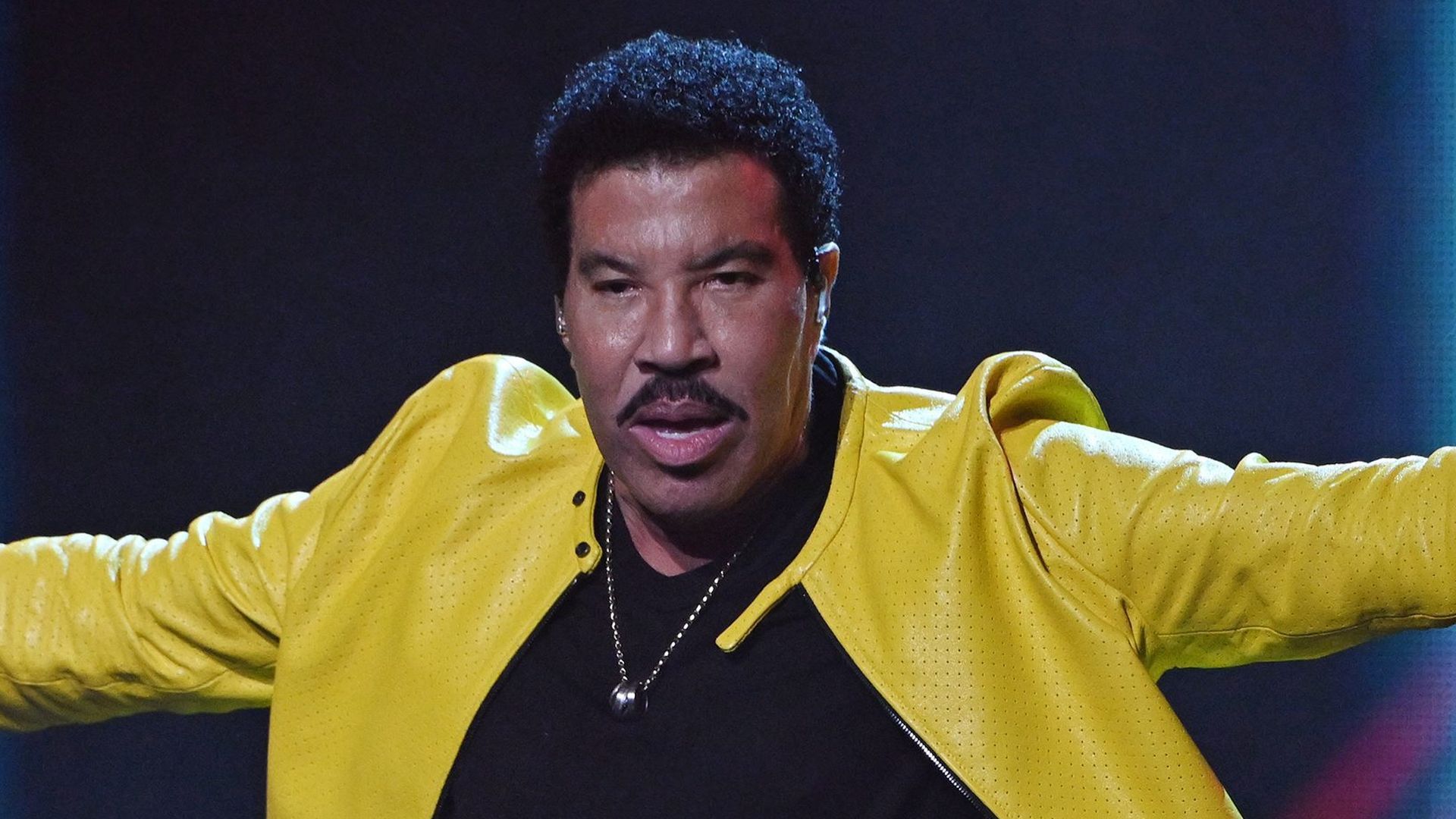 Lionel Richie en uno de sus últimos conciertos