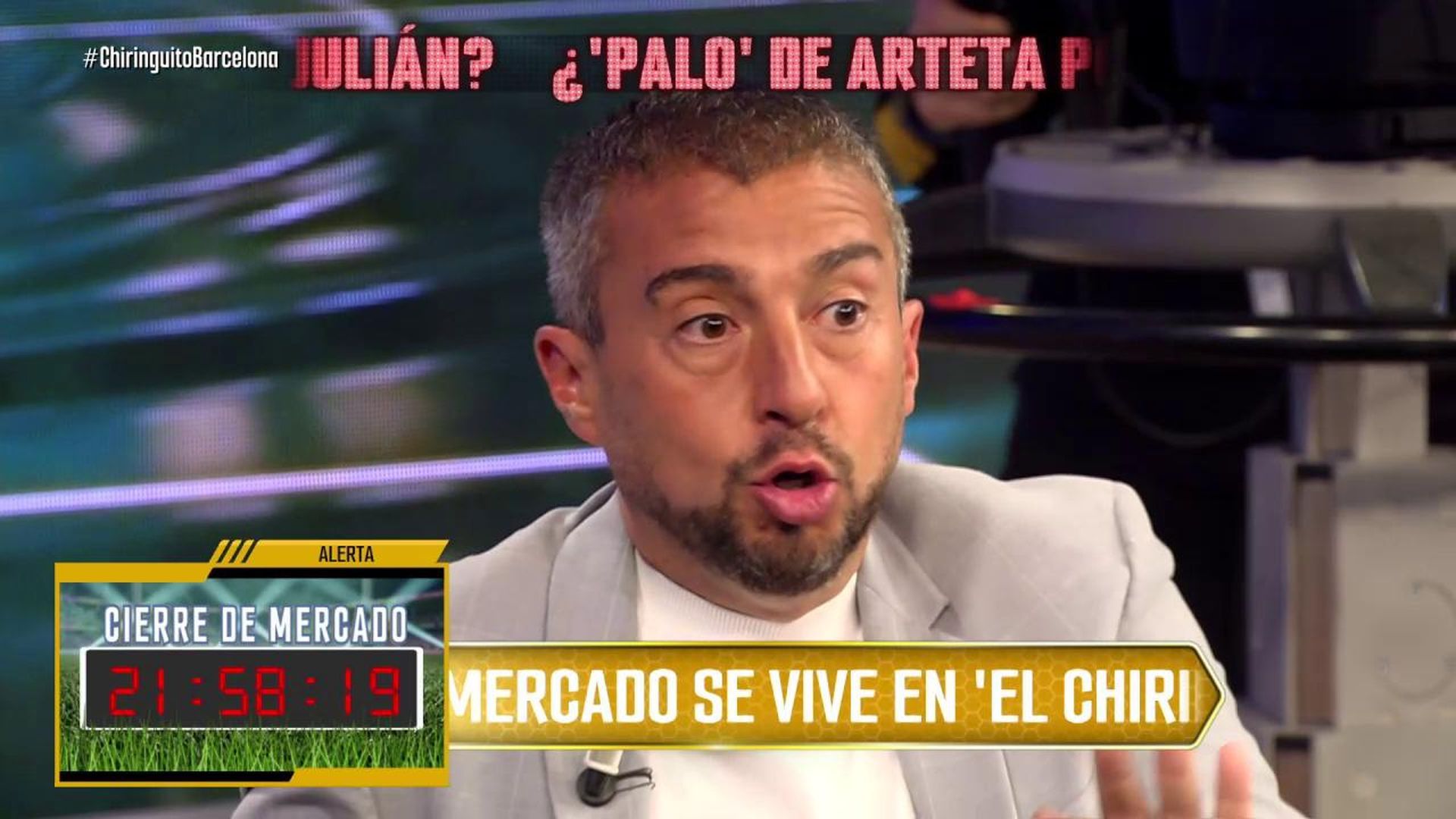 Matías Palacios en El Chiringuito
