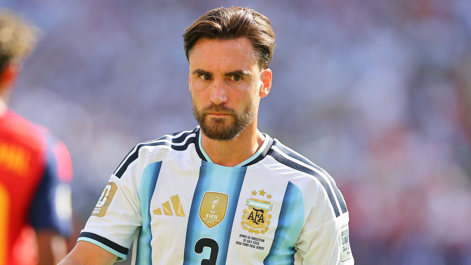 Nicolás Tagliafico con Argentina