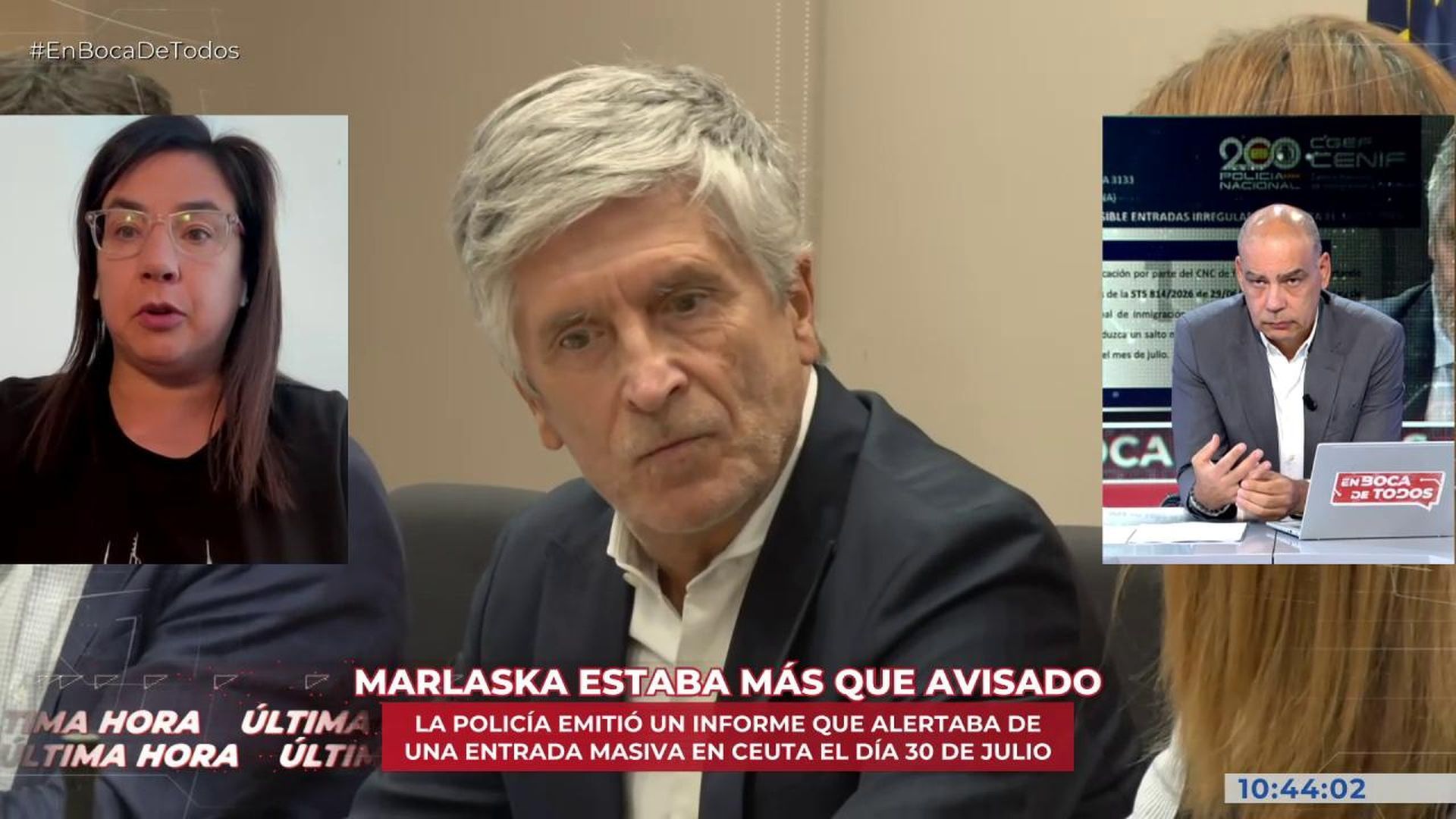 Ana Vázquez, tajante con Marlaska tras salir a la luz el informe que alertaba de una entrada masiva en Ceuta: "Tiene que dimitir"