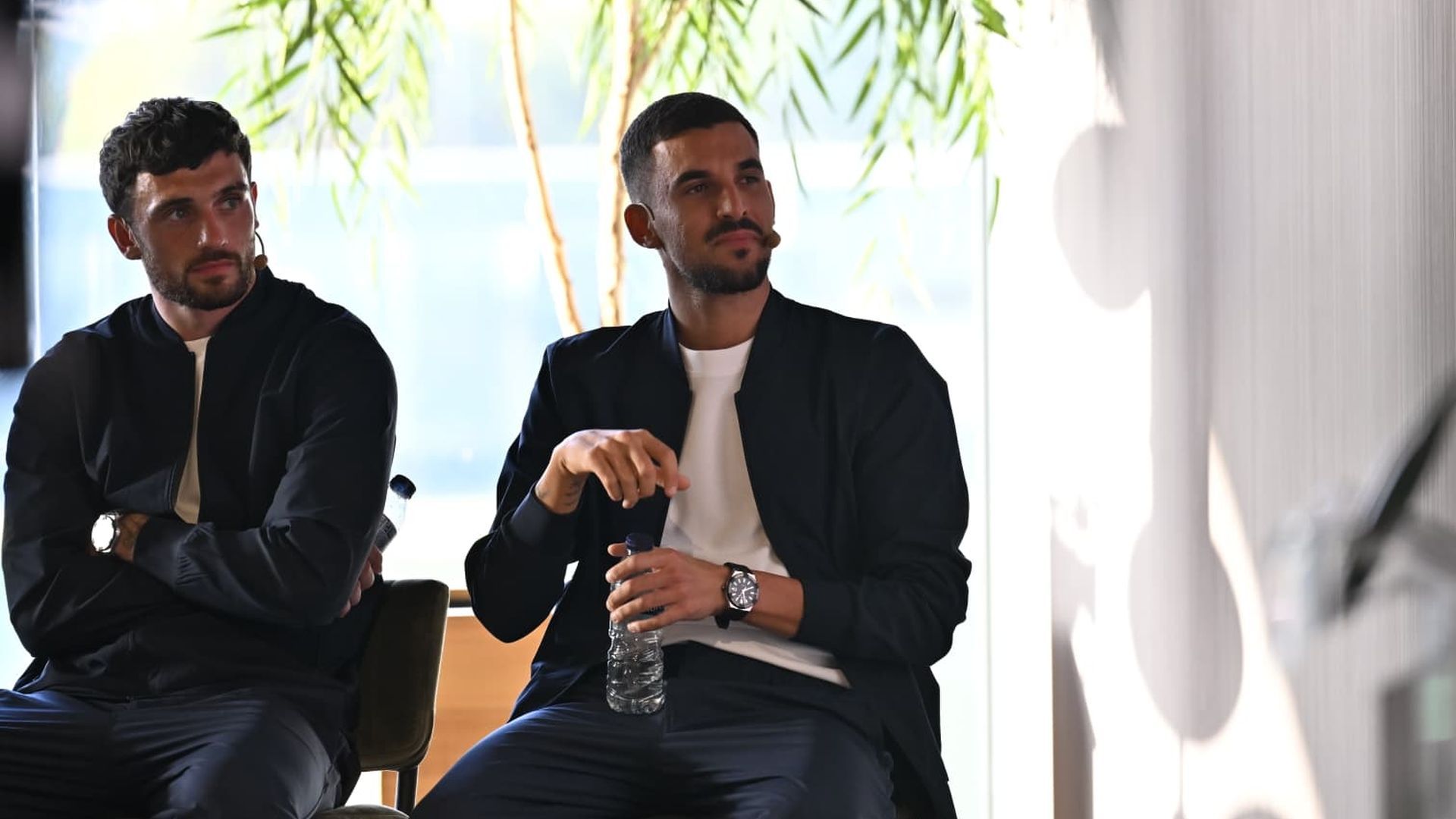Dani Ceballos, en su presentación