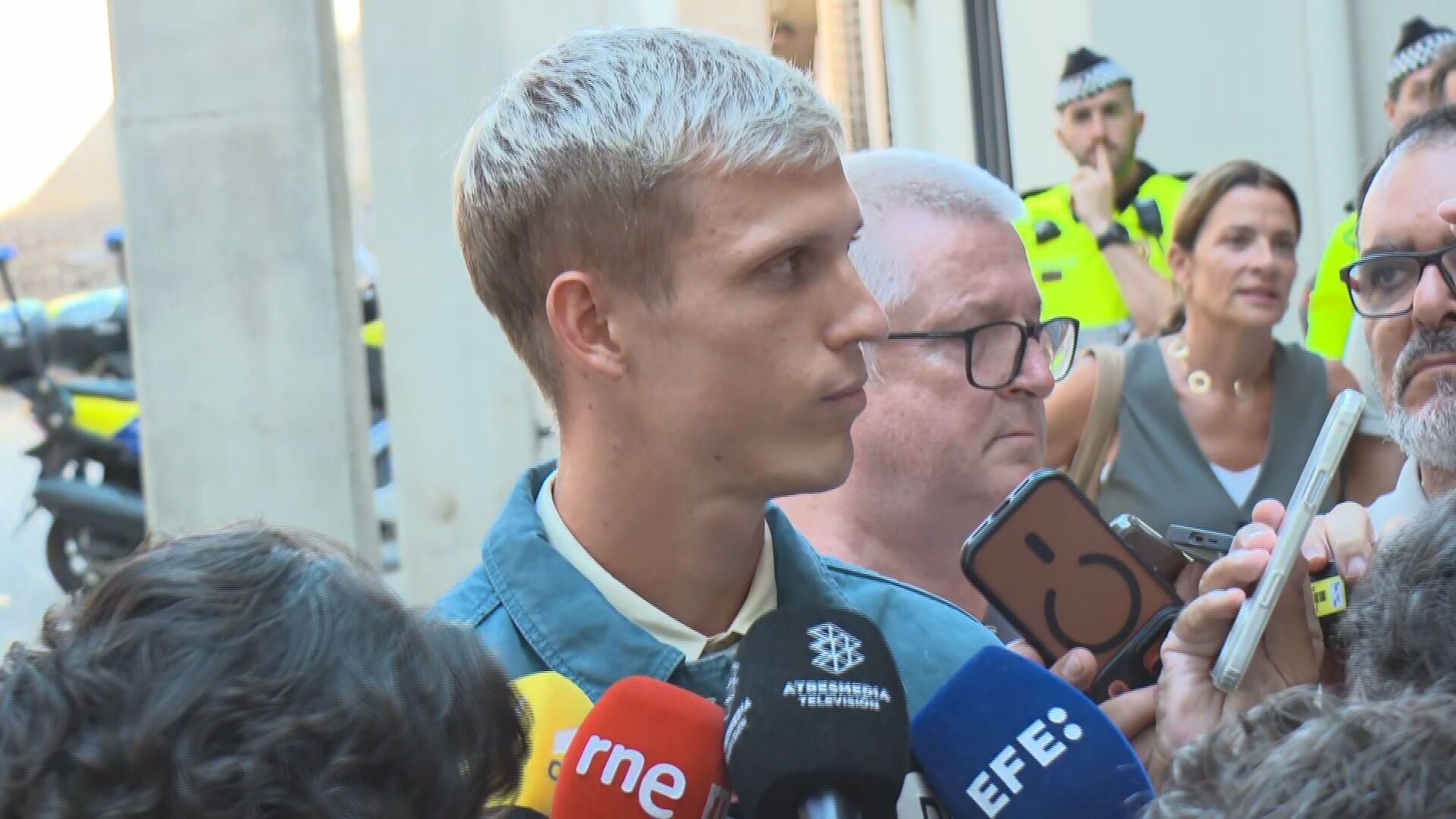 Dani Olmo carga contra el Atlético de Madrid por lo sucedido con Julián Álvarez.
