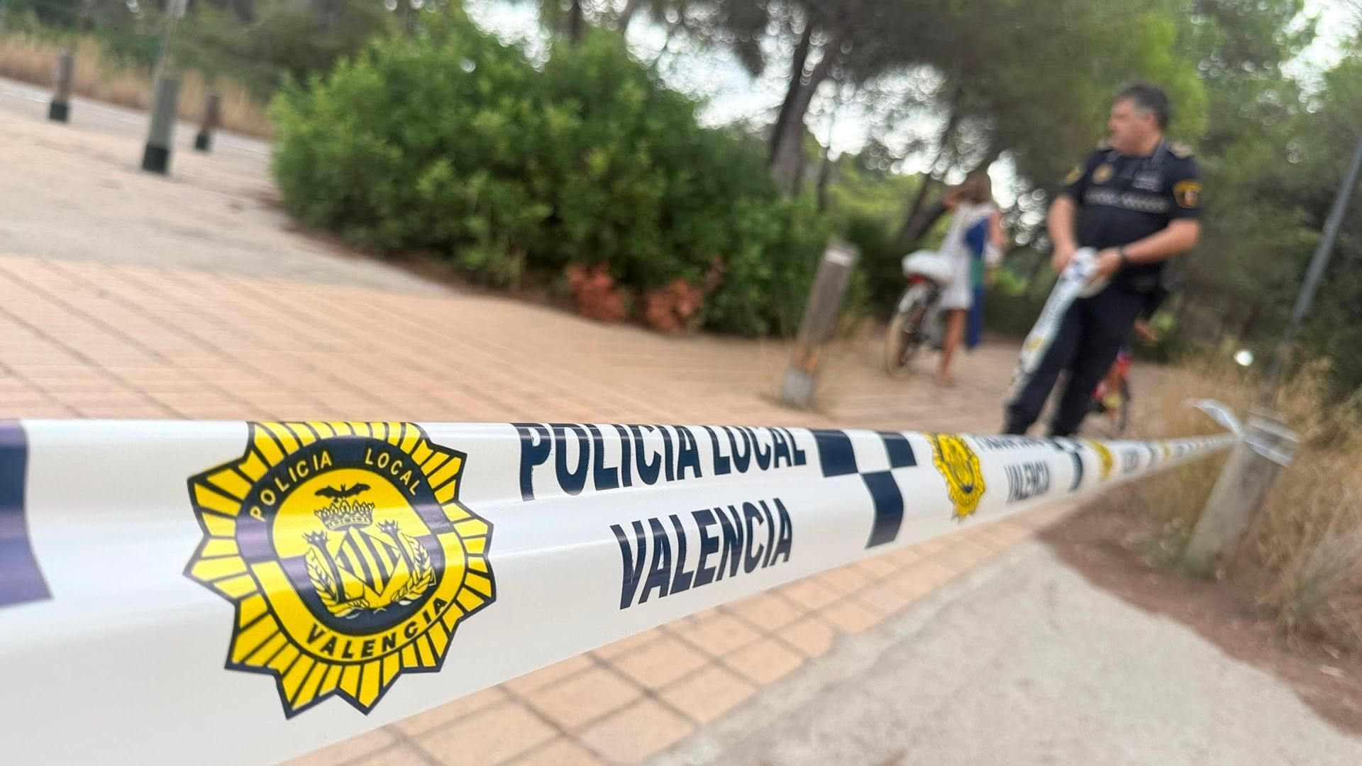 Dispositivo de seguridad de la Policía de Valencia Dispositivo de seguridad de la Policía de Valencia