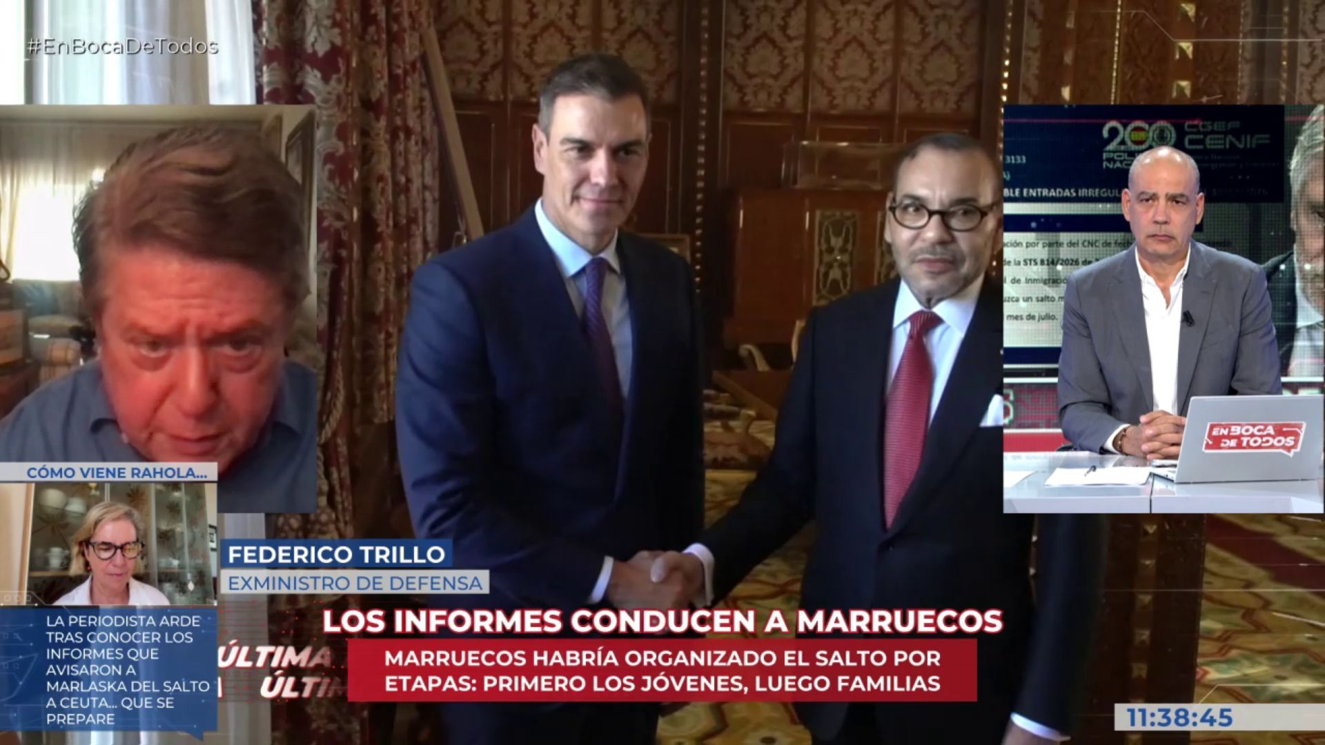 El exministro de Defensa cuestiona la actuación del Gobierno en la crisis migratoria