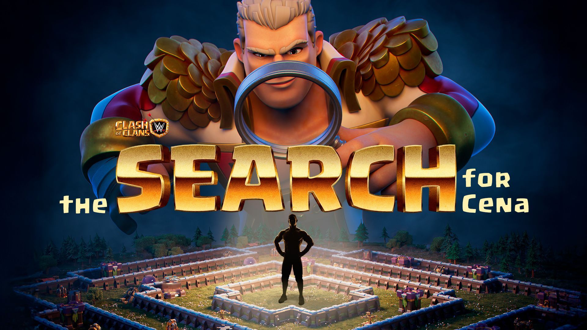 Encuentra a John Cena en Clash of Clans Encuentra a John Cena en Clash of Clans