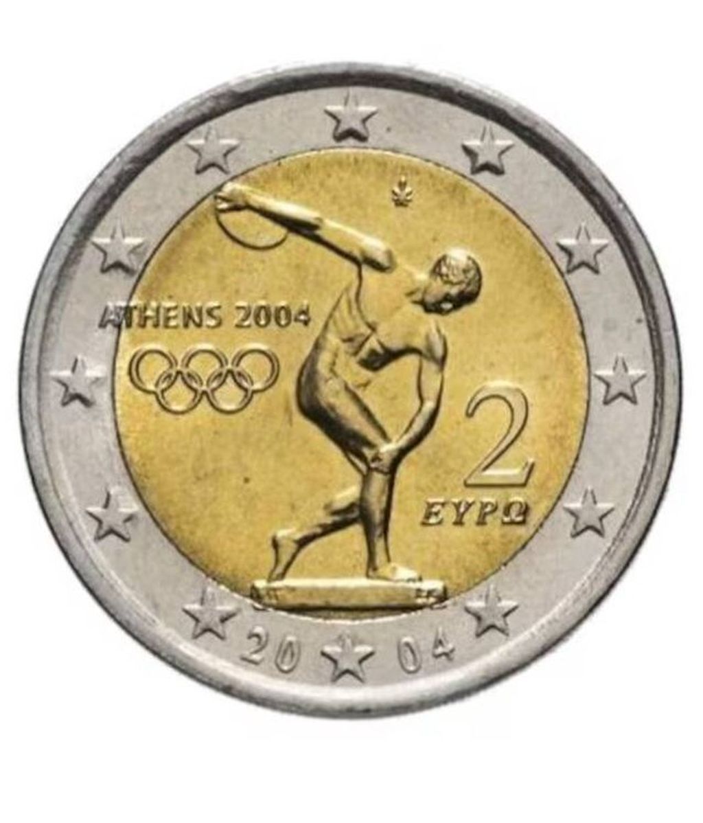 Moneda de 2 euros olímpica