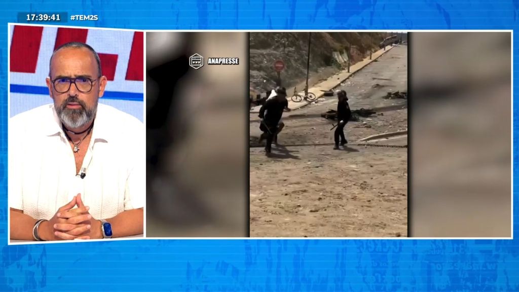 Las imágenes de cómo supuestamente reciben los policías marroquíes a los migrantes que regresan de Ceuta: "Hemos debatido acaloradamente si emitirlas"