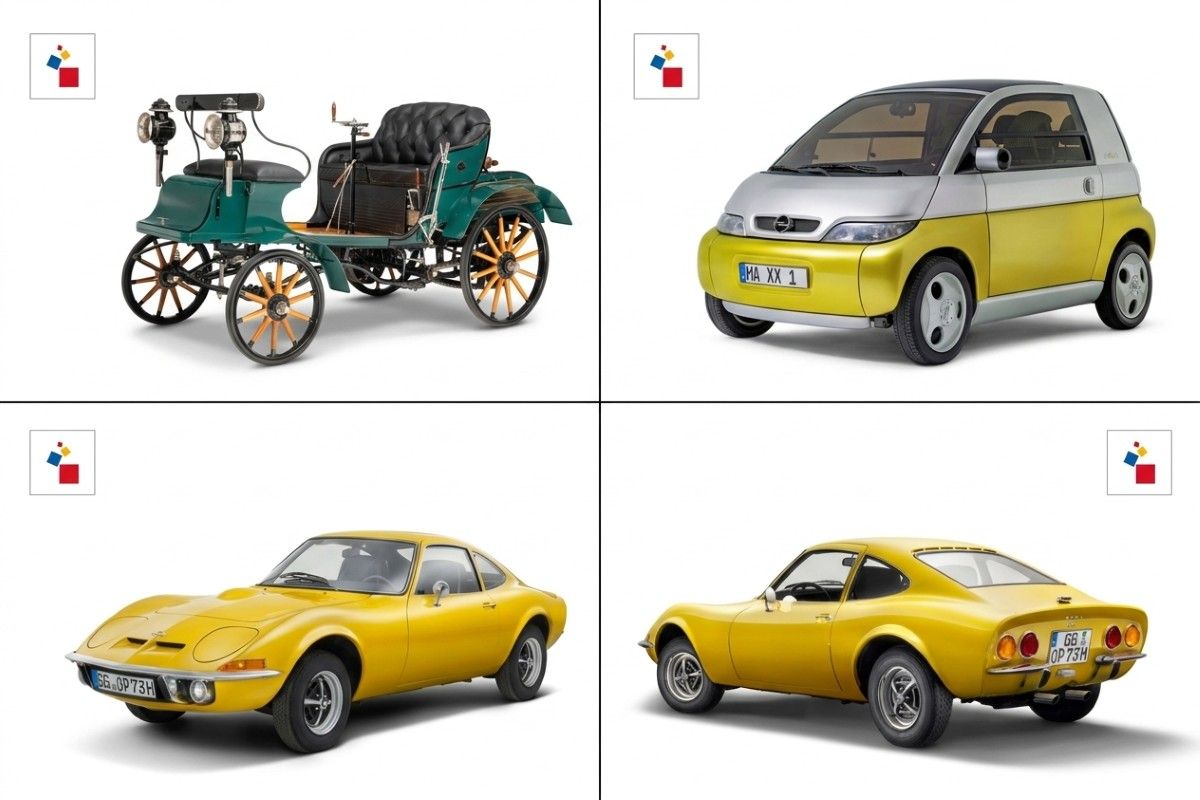 La selección de Opel para la exposición