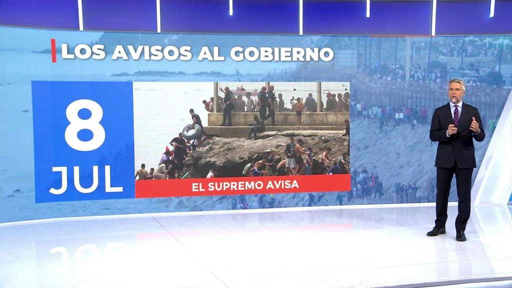 Los avisos al Gobierno sobre Ceuta comenzaron el 8 de julio