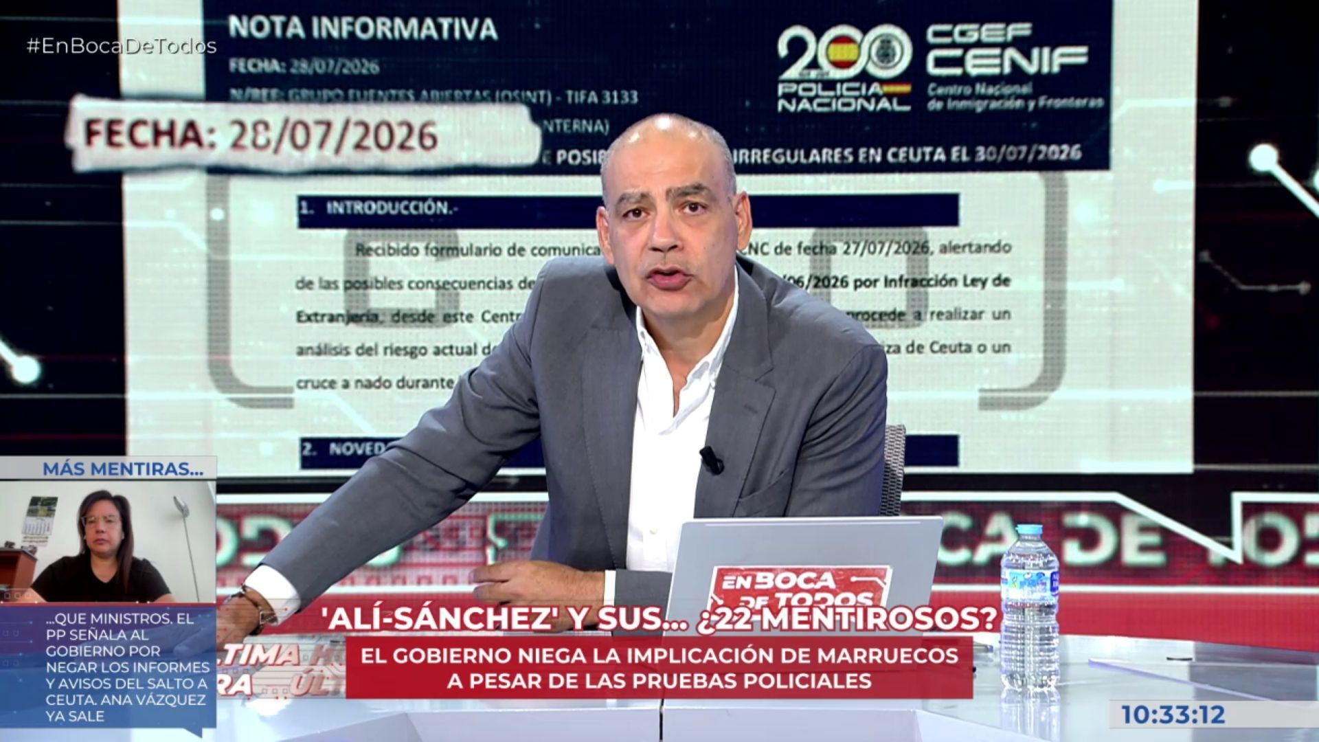 Nacho Abad, contundente, tras destapar los informes de la entrada masiva Nacho Abad, contundente, tras destapar los informes de la entrada masiva