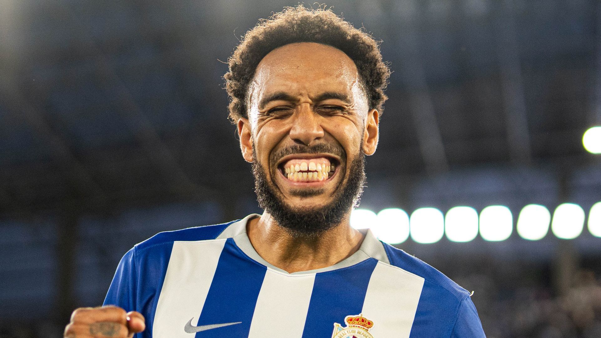Pierre Emerick Aubameyang tras el Deportivo - Valencia de la jornada 3