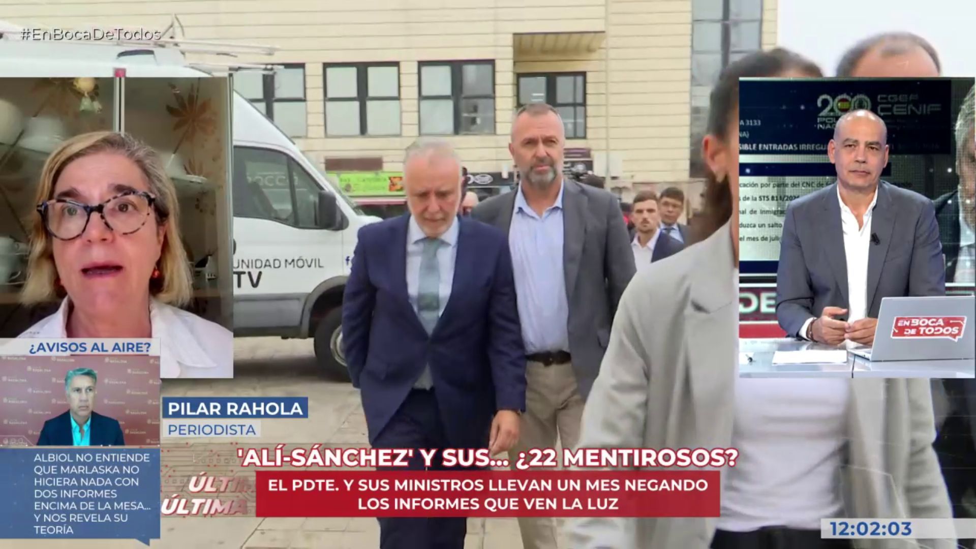 Pilar Rahola, indignada con la “inaptitud absoluta” de Sánchez en la crisis migratoria