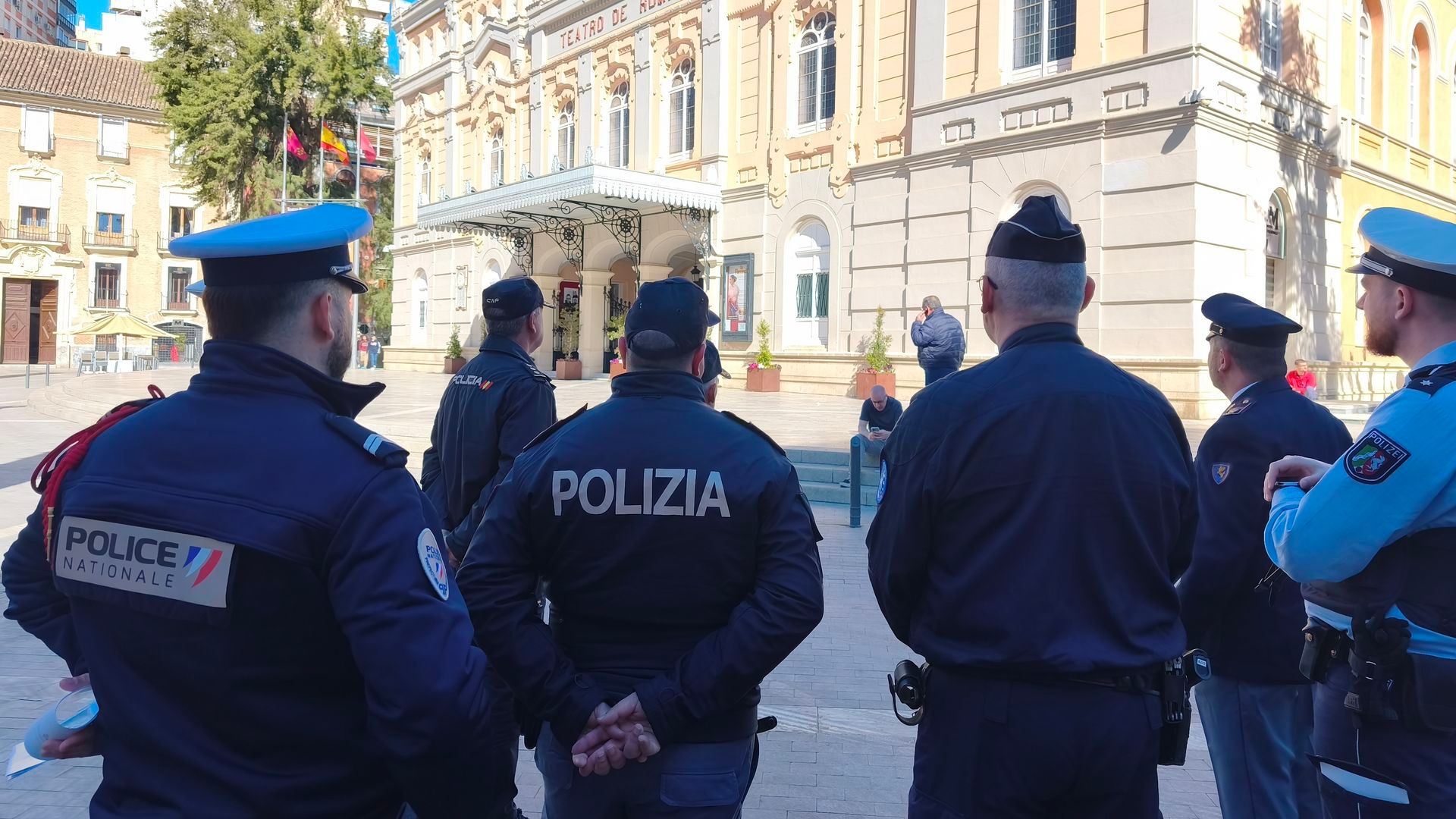 Policía en Roma Policía en Roma