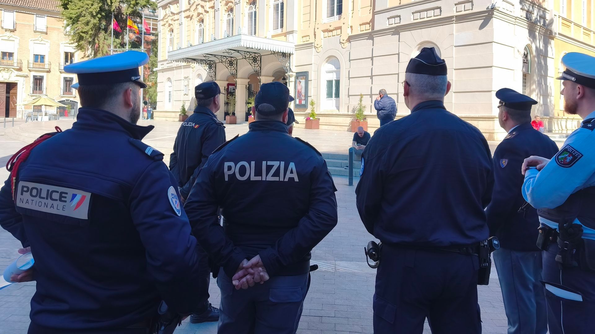 Policía en Roma Policía en Roma