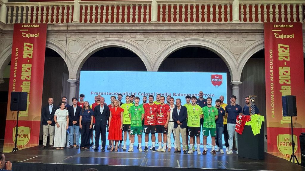 Presentación del Cajasol Sevilla BM Proin