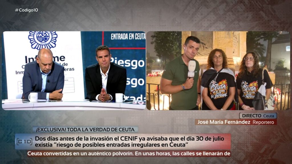 Unas vecinas ceutíes revelan la reacción de Ángel Víctor Torres y Elma Saiz al descubrir las advertencias policiales sobre Ceuta: "Han salido corriendo"