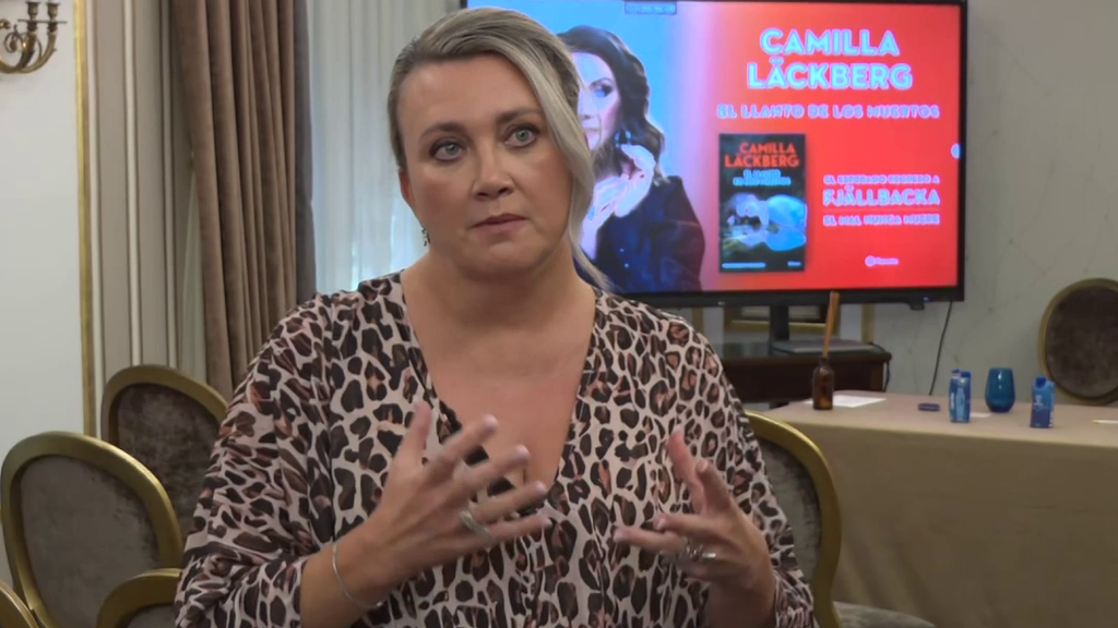 Camilla Läckberg presenta su nuevo libro, 'El llanto de los muertos'