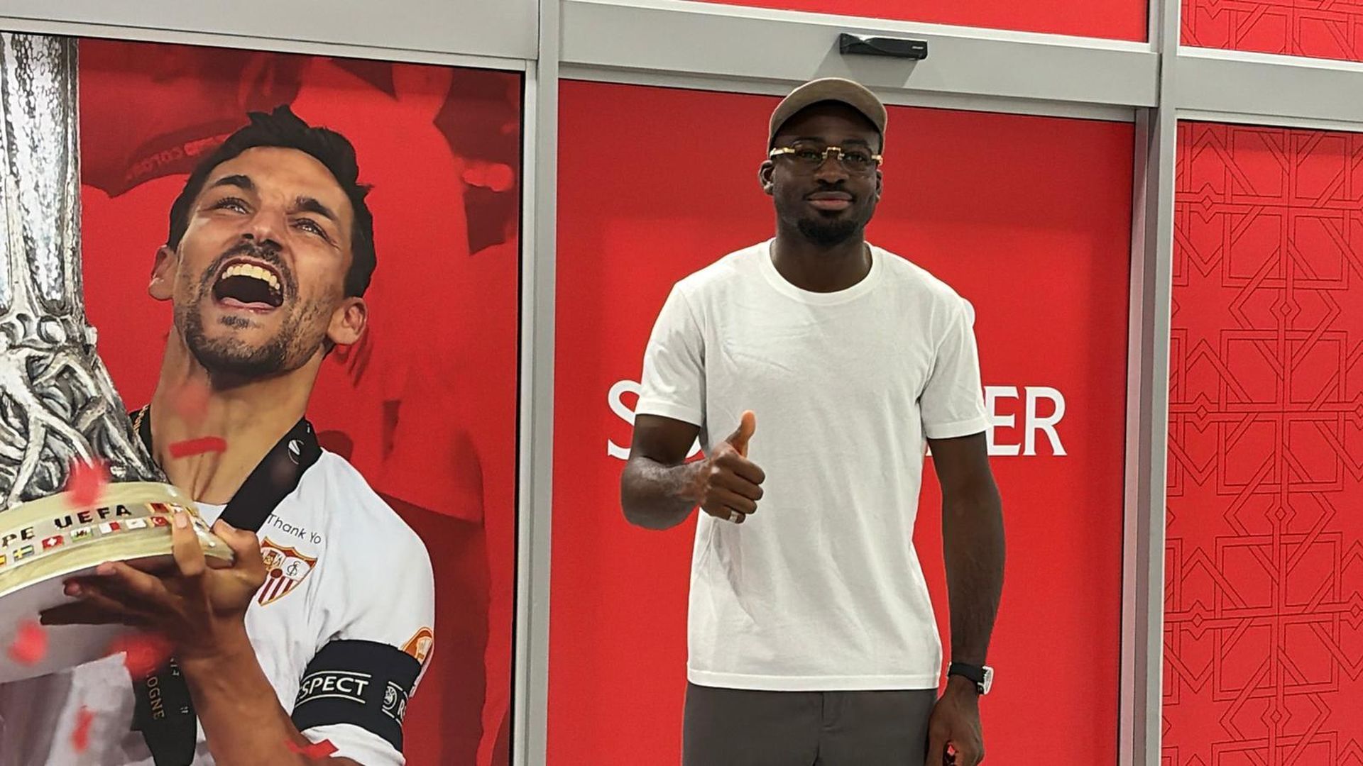 Youssouf Fofana, a su llegada a Sevilla