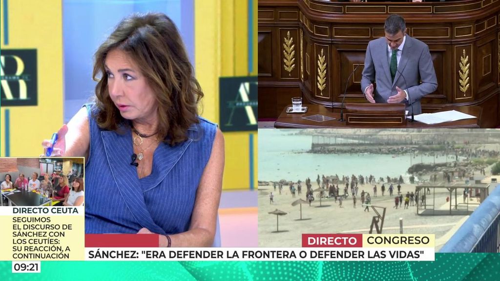 Ana Rosa Quintana reacciona a la comparecencia de Sánchez: "Todo lo maravilloso que dice que han hecho, él estaba de vacaciones"
