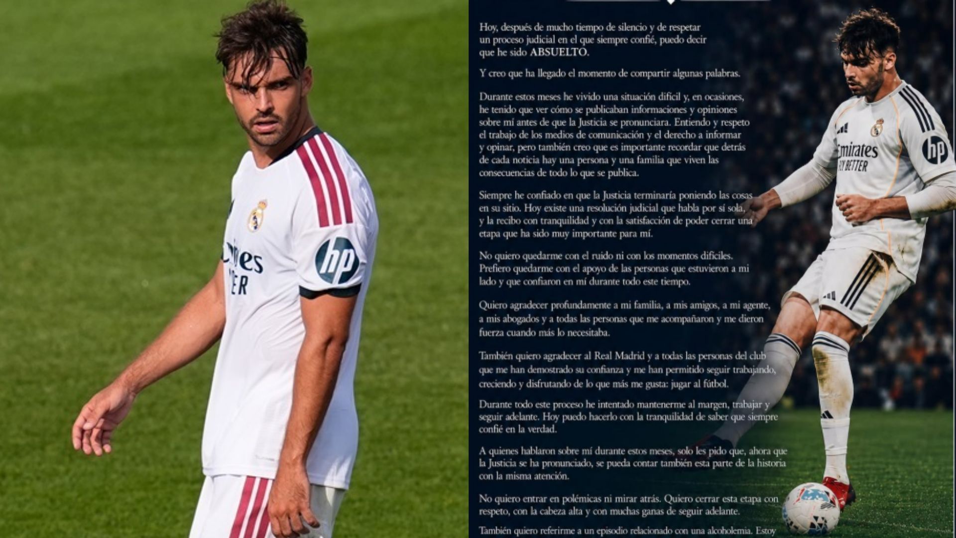Comunicado oficial de Raúl Asencio Comunicado oficial de Raúl Asencio